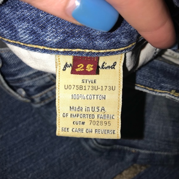 Vintage 7 For All Mankind Jeans - Picture 4 of 6